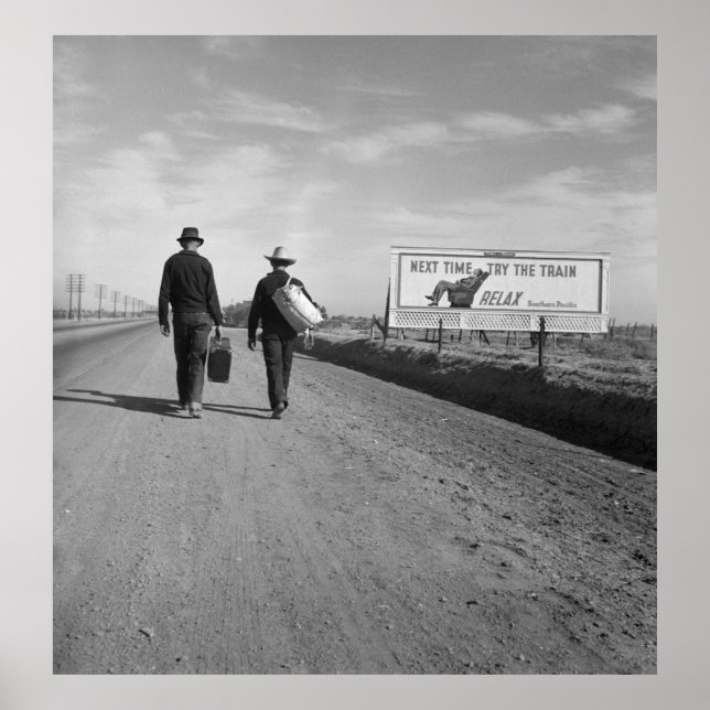 Affiche Vers L.A. - 1937 (Devant)