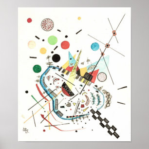 Affiche Vers la mer et le soleil de Wassily Kandinsky