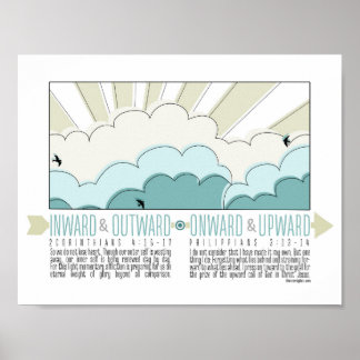 Affiche Vers L'Intérieur, Vers L'Extérieur, Vers L'Avant, 