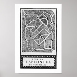 Affiche Versailles Maze