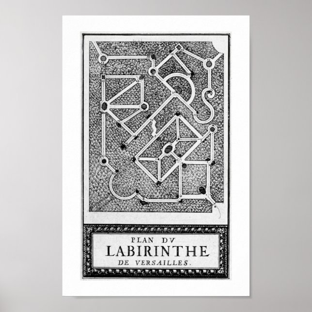 Affiche Versailles Maze (Devant)
