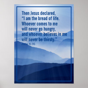 Affiche Verset biblique motivationnel chrétien personnalis