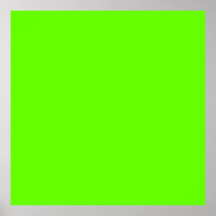 Affiche Vert clair (couleur solide)
