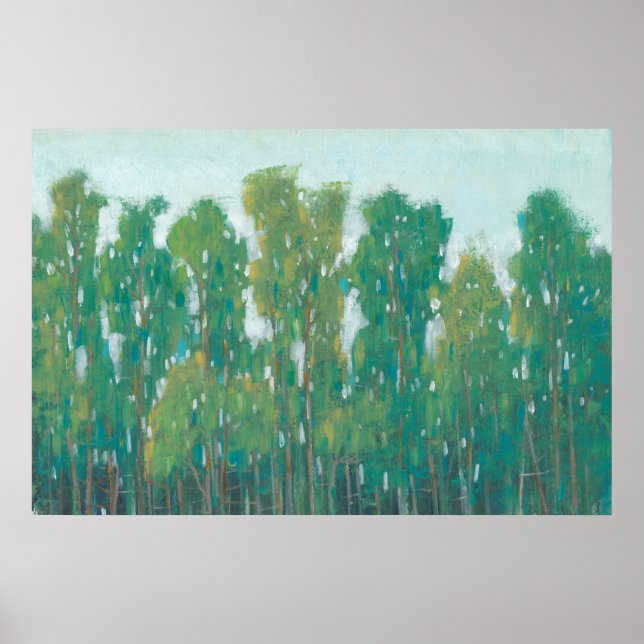 Affiche Vert forestier II (Devant)