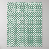 Vert Motif Abstrait