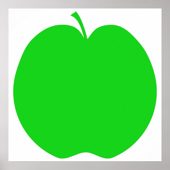 Affiche Vert Pomme. (Devant)