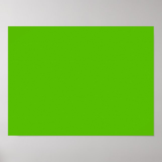 Affiche Vert Pomme Clair (Devant)