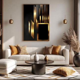 Affiche Vertical Art Deco Elegance