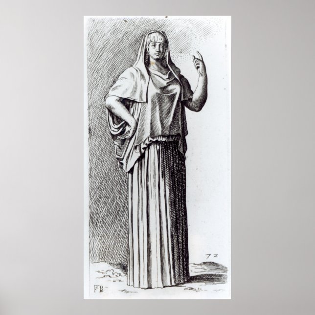 Affiche Vestal Virgin, c.1653 (Devant)