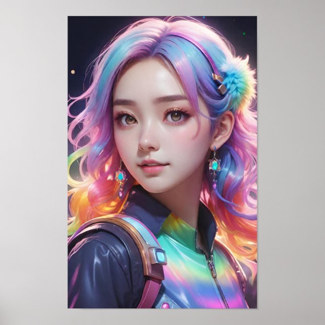 Affiche Veste arc-en-ciel (Devant)