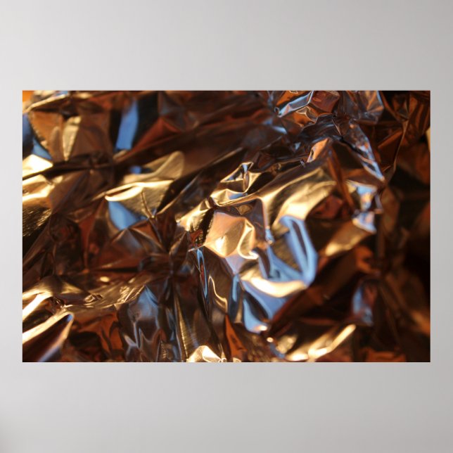 Affiche Veste en cuir noir et bleu (Devant)