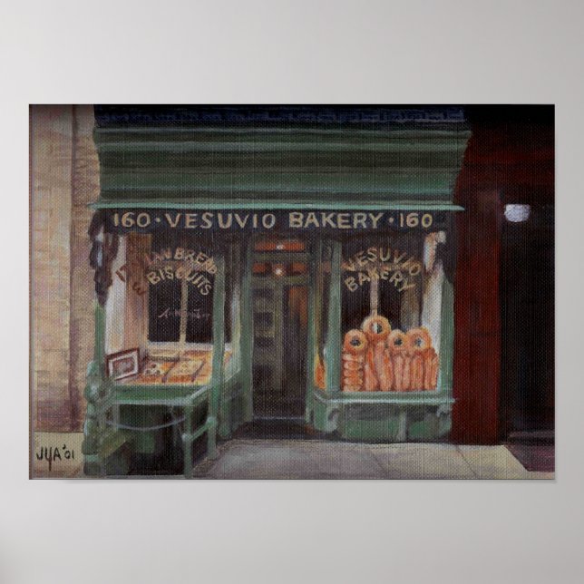 Affiche Vesuvio Bakery NYC (Devant)