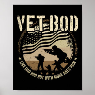 Affiche Vet Bod - Comme Papa Bod Mais Plus De Douleur Du G