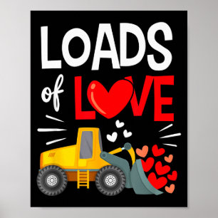 Affiche Vêtements Chargés D'amour Cadeau Pour Lui Elle Sai