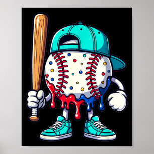 Affiche Vêtements de baseball Lifestyle 101 Jeunesse Drip