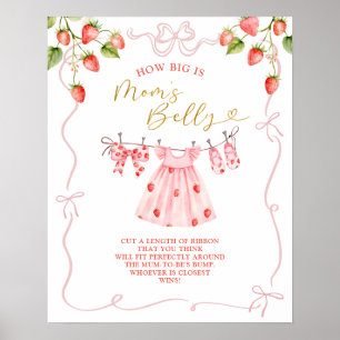 Affiche Vêtements de bébé Coquette rose Quelle est la tail