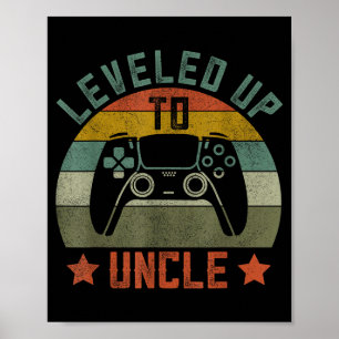 Affiche Vêtements de gamer pour annonce de grossesse, drôl