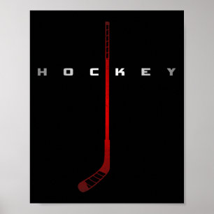 Affiche Vêtements de hockey - Hockey