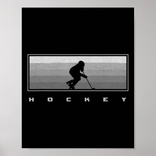 Affiche Vêtements de hockey - Hockey Joueur de hockey sur 