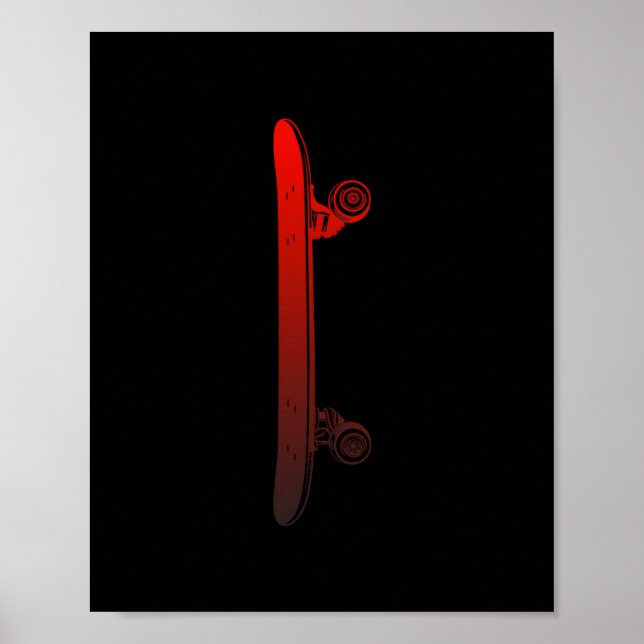 Affiche Vêtements de skateboard de skateboarding - Skatebo (Devant)