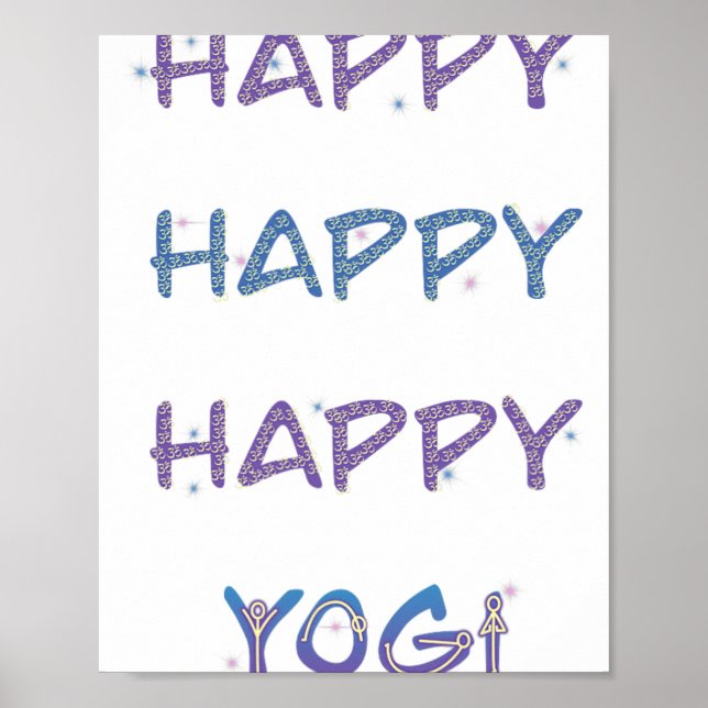 Affiche Vêtements de yoga _1  (Devant)