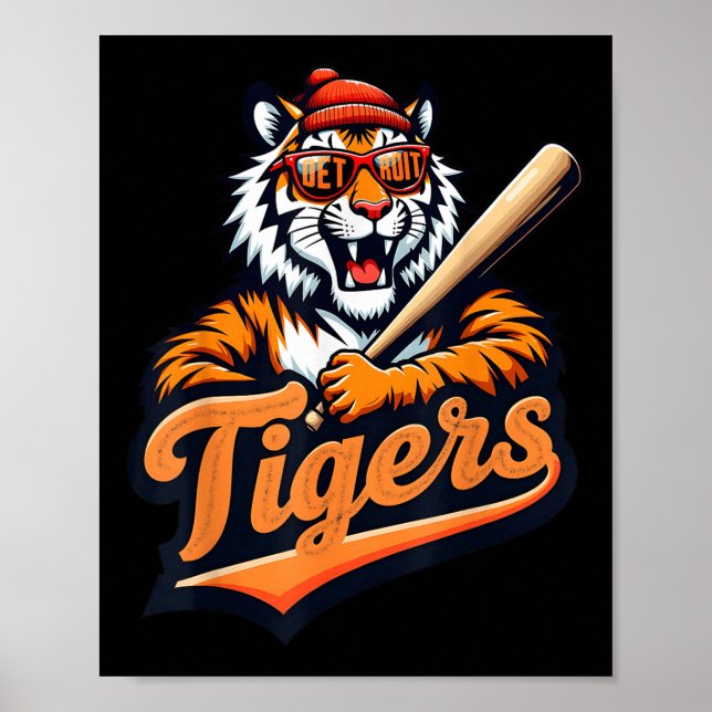 Affiche Vêtements Détroit Pour Hommes Femmes Et Enfants (Devant)