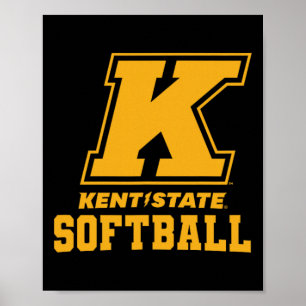 Affiche Vêtements doux Université d'État de Kent Fan de sp