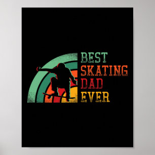 Affiche Vêtements Homme Skateboard Rétro Vintage Art Skate