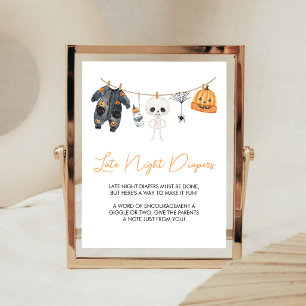 Affiche Vêtements Little Boo Corde à Linge Panneau Couches