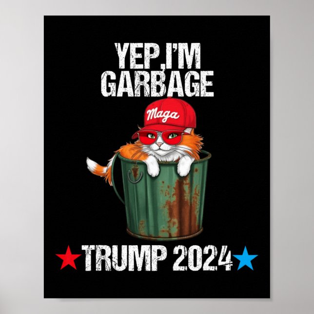Affiche Vêtements pour fans de Proud Mega Cat Garbyge Bide (Devant)