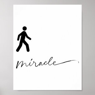 Affiche Vêtements Walking Miracle 