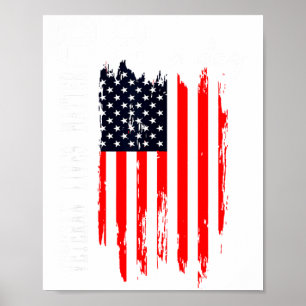 Affiche Vétéran Patriotique Vies 22 Jour de Sensibilisatio