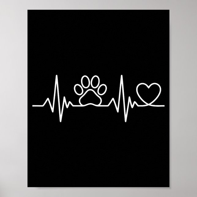Affiche Veterinarian love vet tech  (Devant)