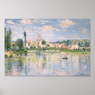 Affiche Vetheuil in Summer by Claude Monet