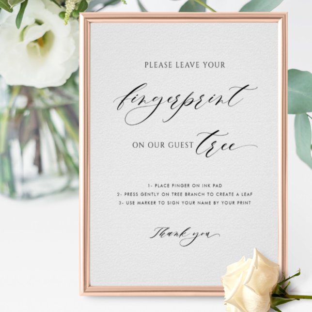 Affiche Veuillez laisser votre panneau de l'arbre de l'inv (Créateur téléchargé)