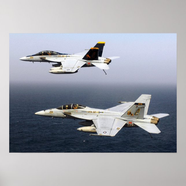 Affiche VF-32 Swordsmen F-14 (Devant)