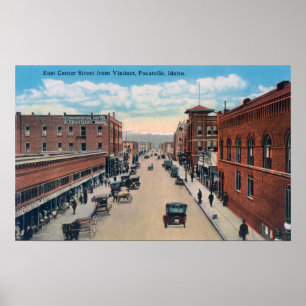 Affiche Viaduct View of East Center Street