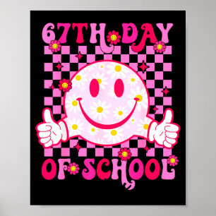 Affiche Vibes 67e jour d'école 67 mème visage souriant mig