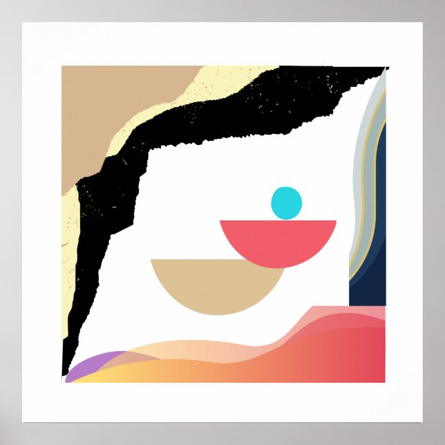 Affiche "Vibes Boho Ethereal : Un design esthétique intemp (Devant)