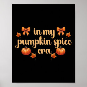 Affiche Vibes d'automne Thanksgiving dans My Citrouille Sp