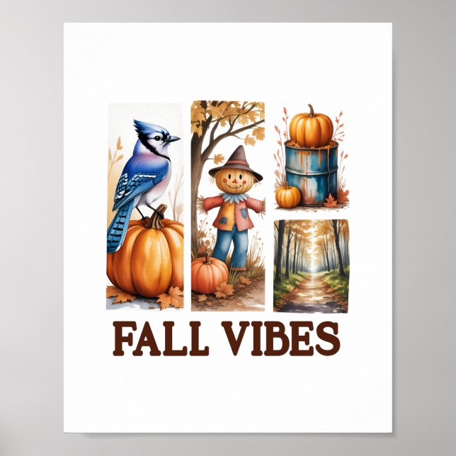 Affiche Vibes d'automne Vibes d'automne (Devant)