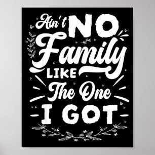 Affiche Vibes de famille drôles Réunion de famille