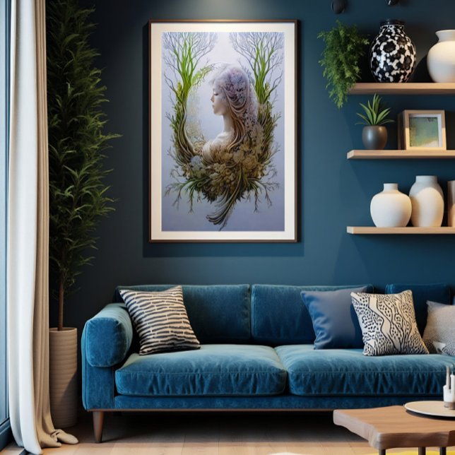 Affiche Vibes de fées forestières (Créateur téléchargé)