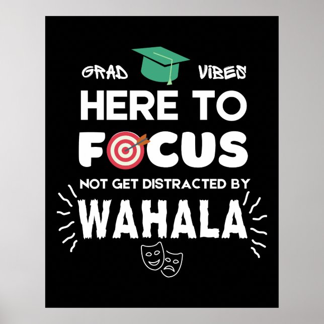 Affiche VIBES DE GRAD D'Étudiants No Wahala Dorm Room (Devant)