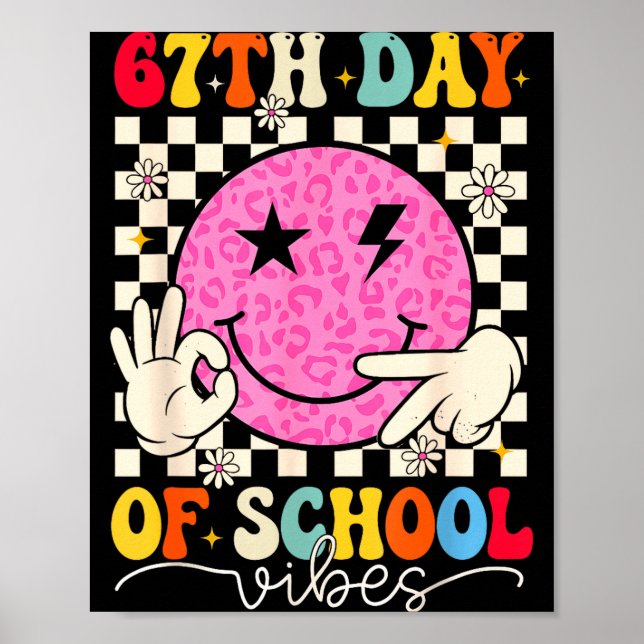Affiche Vibes de la 67e journée d'école Drôle Six Sept 67  (Devant)