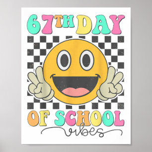 Affiche Vibes de la 67e journée d'école Visage souriant mi