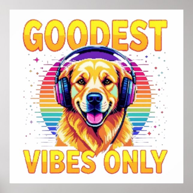 Affiche Vibes de Meilleur Garçon Seulement (Devant)