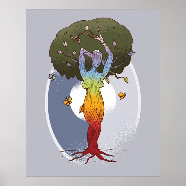 Affiche Vibes de Mère Nature (Devant)