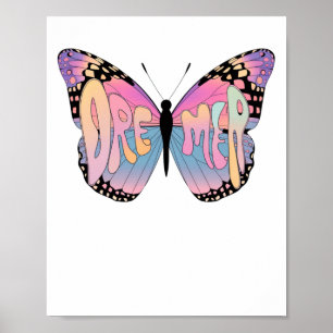 Affiche Vibes de papillon Dreamer
