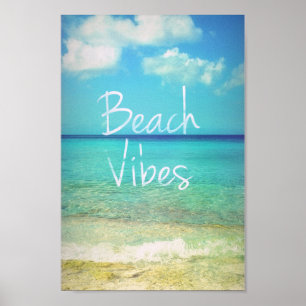 Affiche Vibes de plage